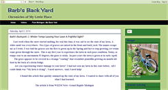 Desktop Screenshot of barbsbackyardchronicles.com